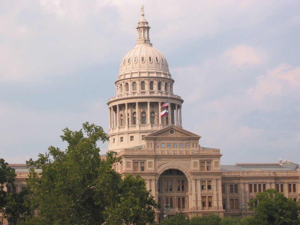 Texas officials are encouraging Texans to roll up their sleeves for the two COVID-19 vaccines approved at the federal level. The state capitol building pictured here is also expected to reopen Jan. 4. The state had closed the building in March due to the COVID-19 pandemic.